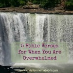 5 Bible Verses for When You Are Overwhelmed