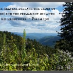 Smoky Mountains 2015 with Bible Text